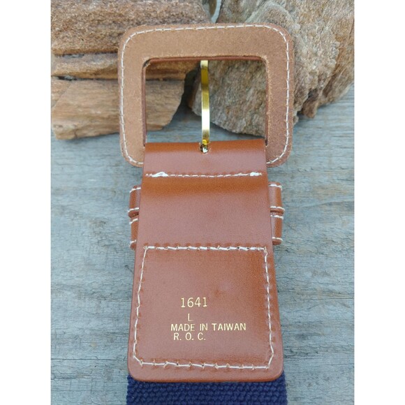 Vintage Womens Large Stretch Belt By Levis Dockers - Picture 9 of 10